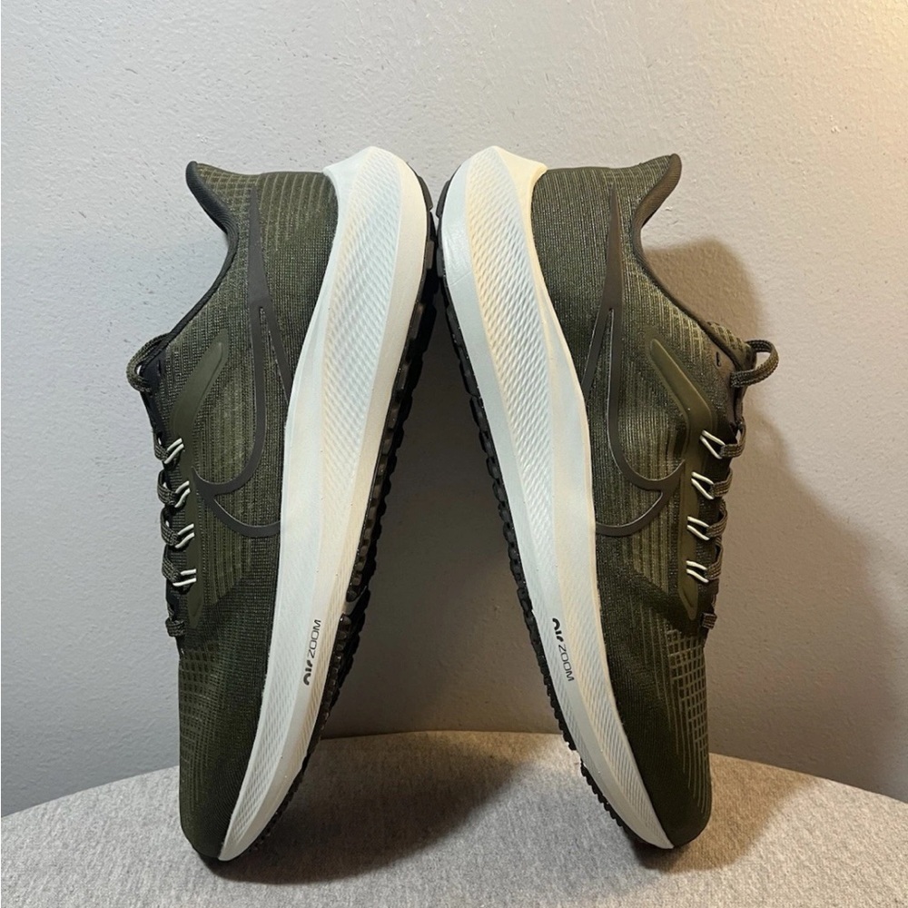 Nike Air Zoom Pegasus 39 Cargo Khaki Running Men's Shoe Size 12 DH4071-300​ - Picture 6 of 10